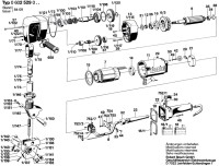 Bosch 0 602 529 001 GR.88 High-Frequency Chamferer Spare Parts